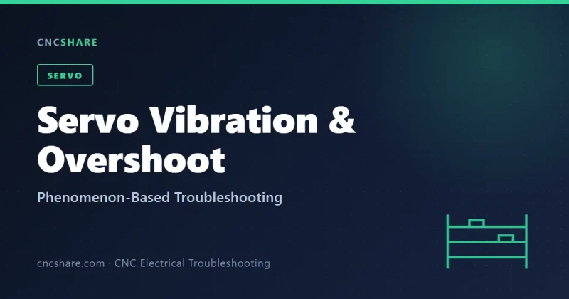 CNC Servo Vibration, Overshoot and Noise: A Phenomenon-Based Troubleshooting Table-CNCShare | 数控电气技术中心