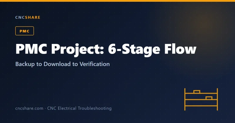FANUC PMC Project From Scratch: The 6-Stage Flow From Backup to Download to Verification-CNCShare | 数控电气技术中心